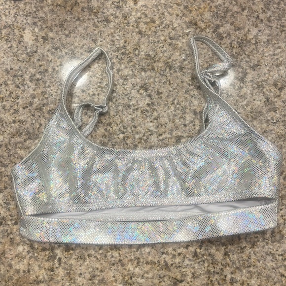 Metallic two-piece skirt set, sparkle - Picture 5 of 7